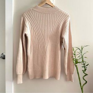 Nwt Hunni’s Beige Ribbed Sweater